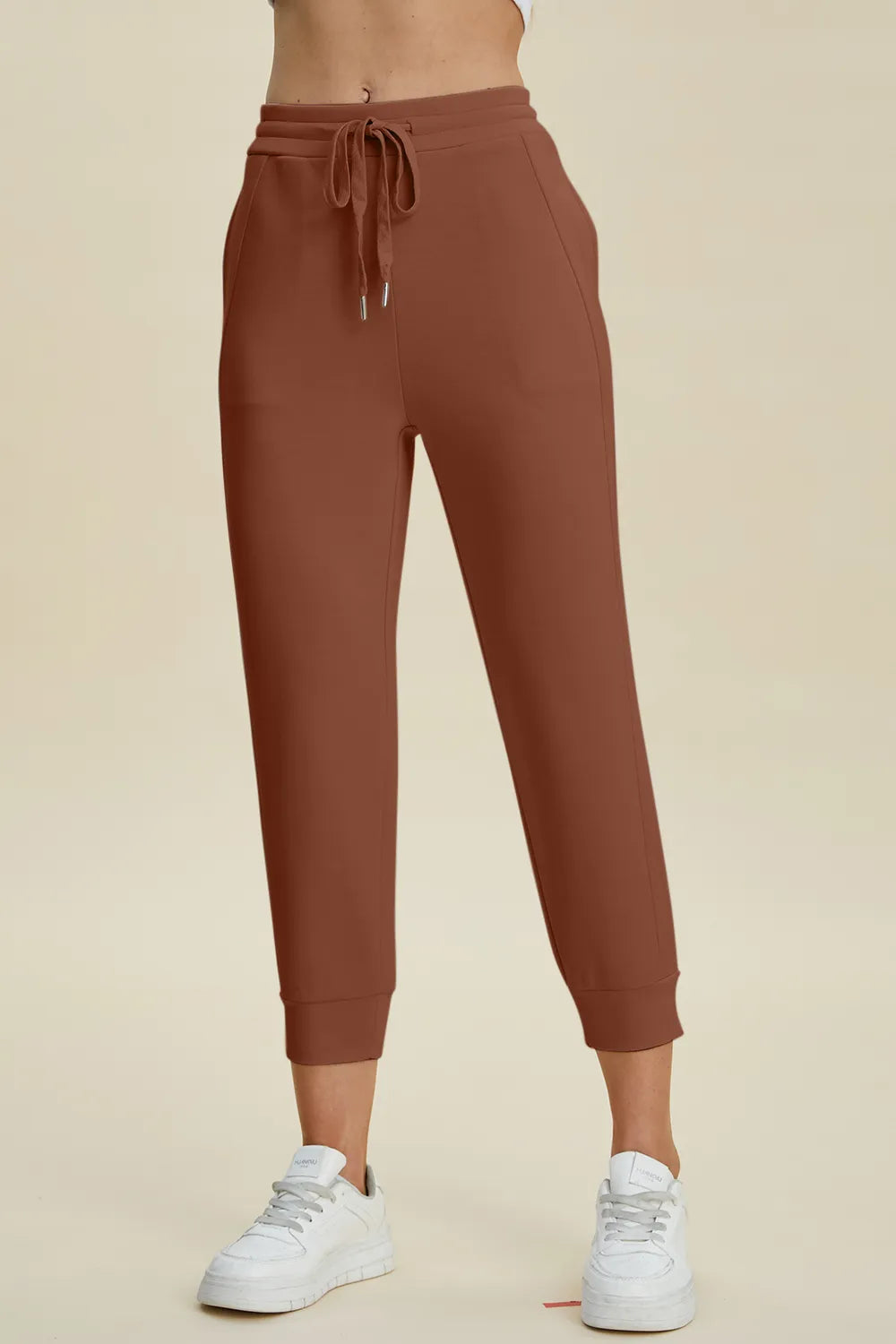 Basic Bae Full Size Air Scuba Drawstring High Waist Cropped Pants Caramel 0e255709-ef2c-4299-96da-823248261463-Max