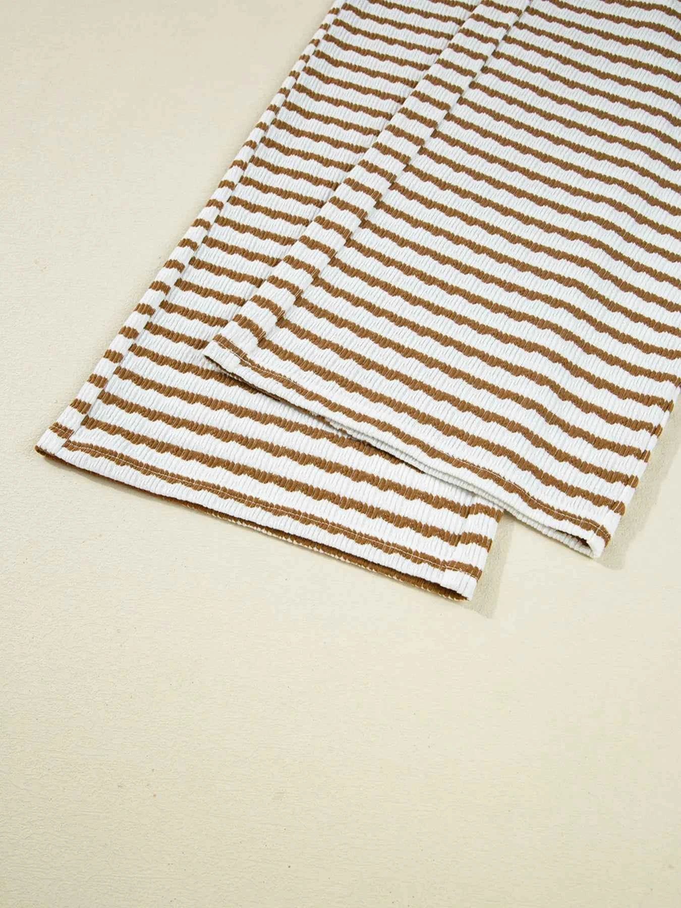 Stripe Collared Top and Drawstring Pant Set 0e2572bed66b43dcbe31301ffbea14f2-Max-Origin