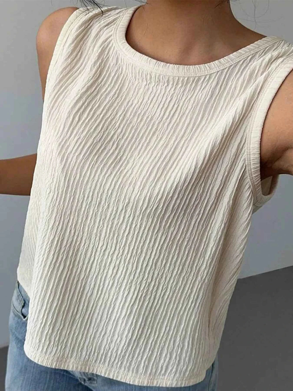 Bow Back Ribbed Tank Top 0e540ccaf4fb4108b3983942cc6b6286-Max-Origin