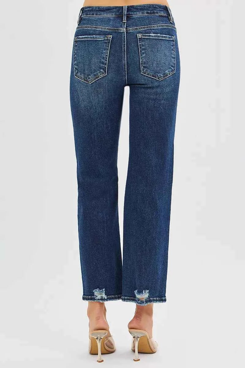 RISEN High Rise Crop Slim Straight Jenas with Hidden Knee Patch 0ed2e2173b8245a296db43d80f363429-Max-Origin