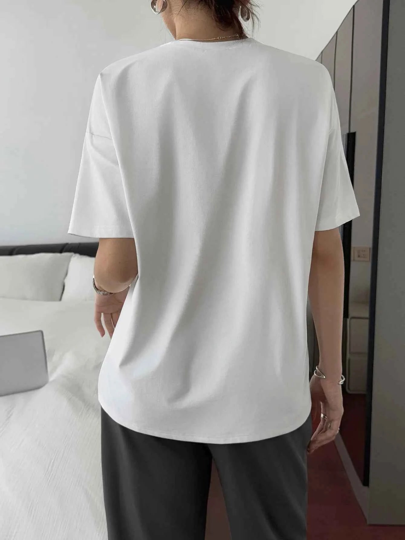 Round Neck Short Sleeve T-Shirt 0eff40c80f454dfdbe9f0f2d396a0fb0-Max-Origin
