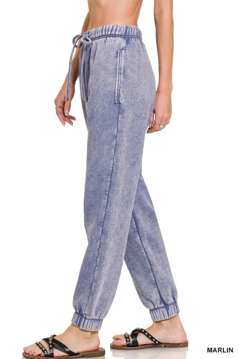 Zenana Acid Wash Fleece Sweatpants with Pockets 0f7a64f58b024c8cb6941f7195c5c51d-Max-Origin