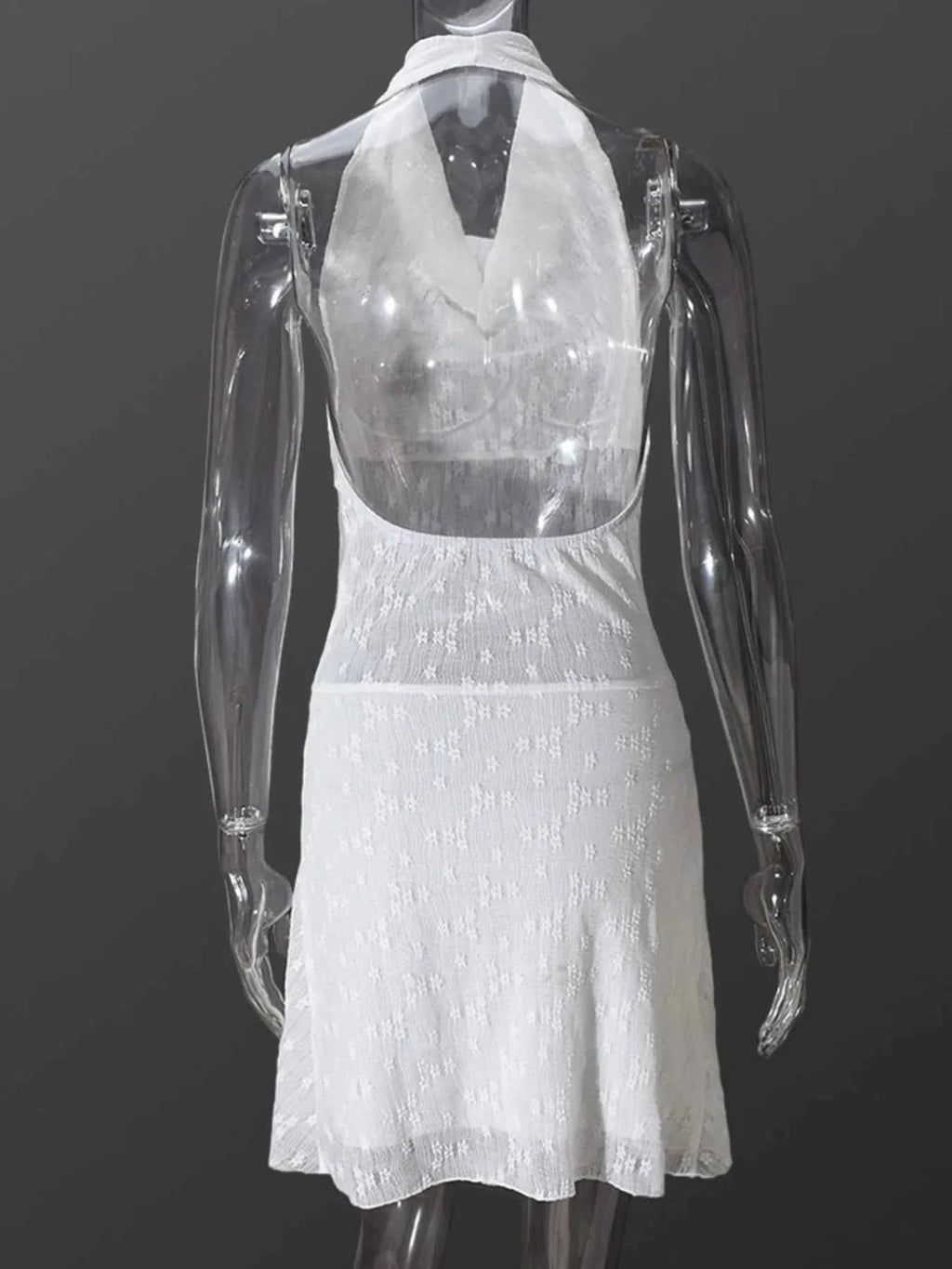 Halter Neck Mini Dress 1139e125-842d-44fe-bfca-a19b20ed78e0-Max-Origin