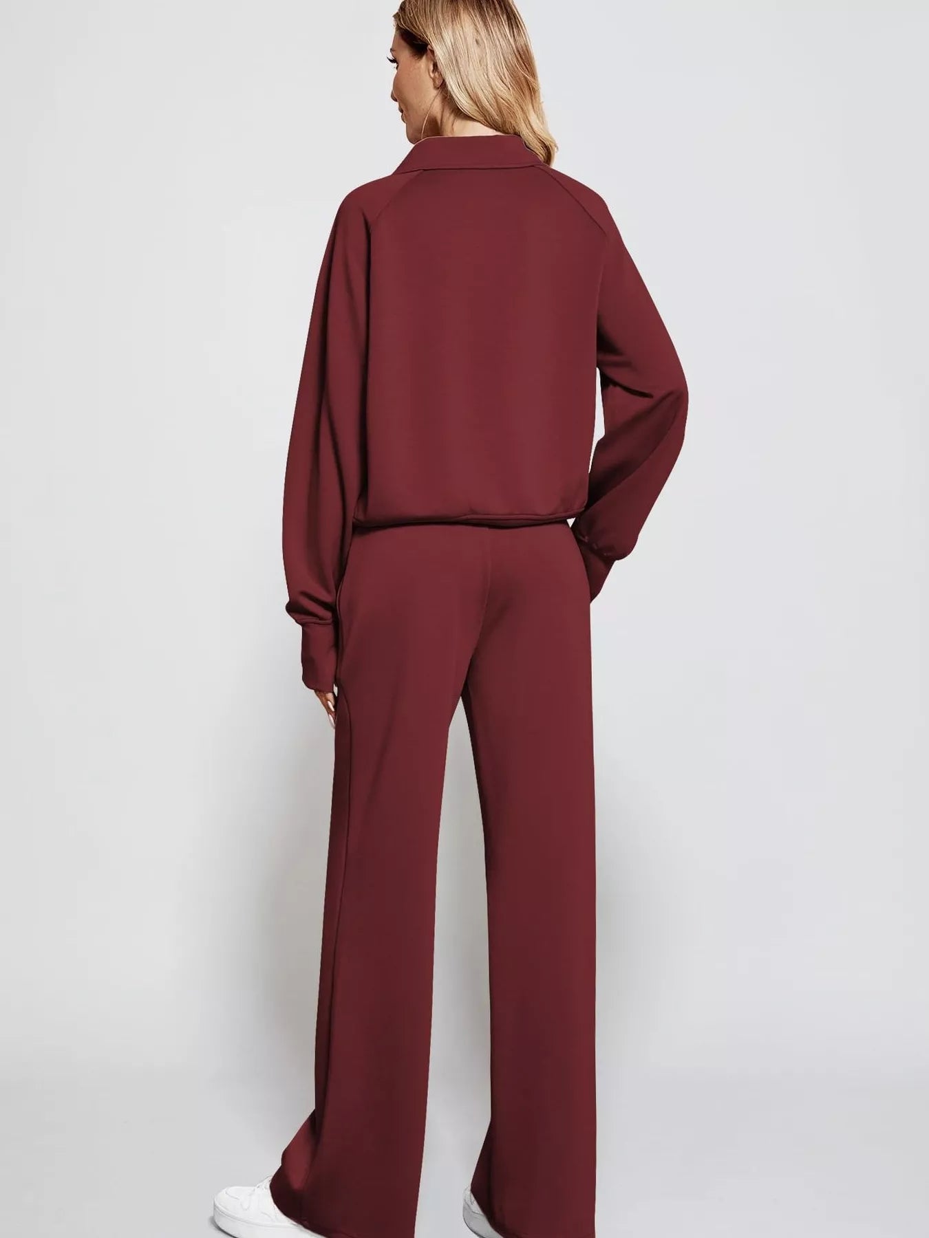 Full Size Half-Zip Sweatshirt and Wide-Leg Pants Set Plus Size 11793bccae204a2b9a63d111ff91cdac-Max-Origin