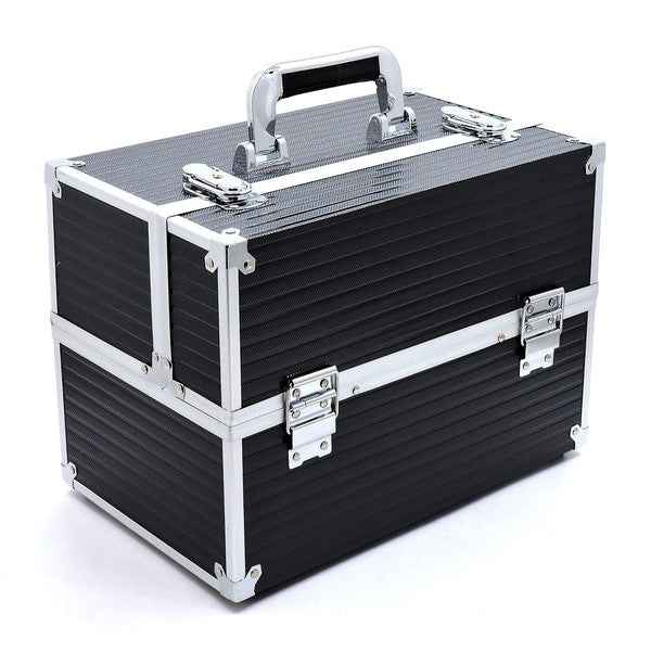 Makeup Train Case Cosmetic Makeup Case Box Black One 13134938_07bcf69d-5e79-48f8-bb28-23d8c153e0aa