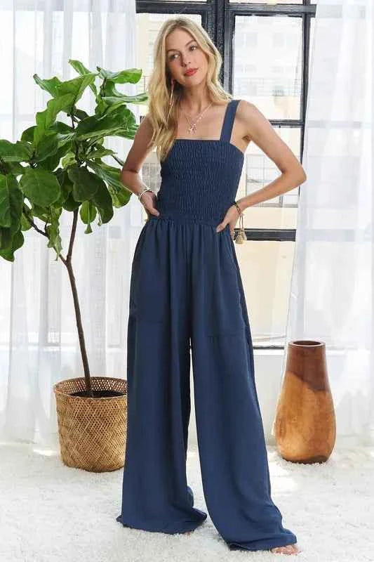 ADORA Smocking Top Wide Leg Jumpsuit MIDNIGHT BLUE 1352a0accf4b435981686b4230667c51-Max-Origin