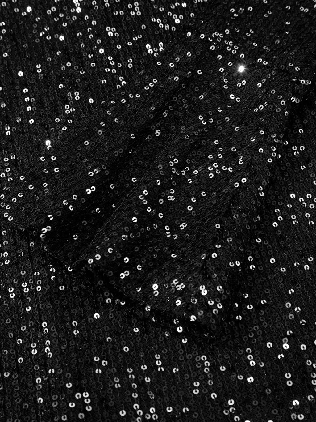 Sequin Mock Neck Drape Open Back Bell Sleeve Top 13bf0df8905d461ebb6e8d630bc1bd4a-Max-Origin