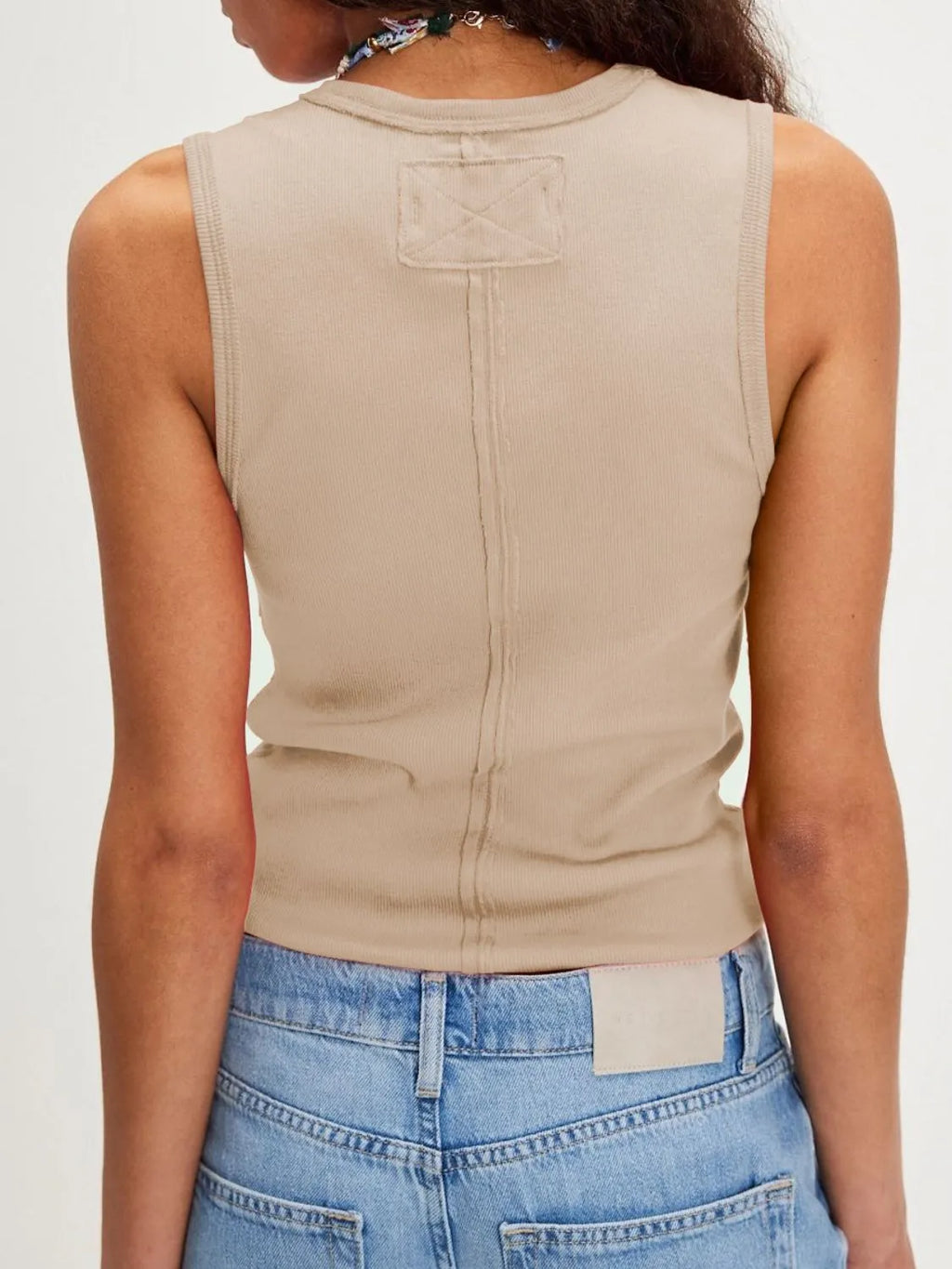 V-Neck Wide Strap Tank 13c81f6a-b6d4-49de-b2ce-ad0bfb6200d5-Max-Origin