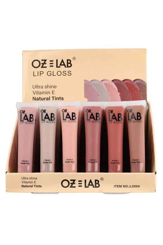 48 Pack-OZ LAB Natural Tinted Gloss Lip Polish Multi One 14154623_0a49416a-ae04-4e1e-98f1-bbf79abefd98