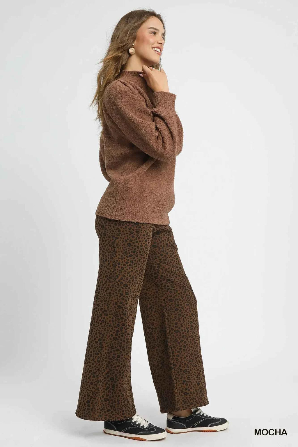 Umgee Textured Long Sleeve Sweater with Ribbed Trim 14660a5b-9519-4485-9c6c-8874477e3cb0-Max-Origin