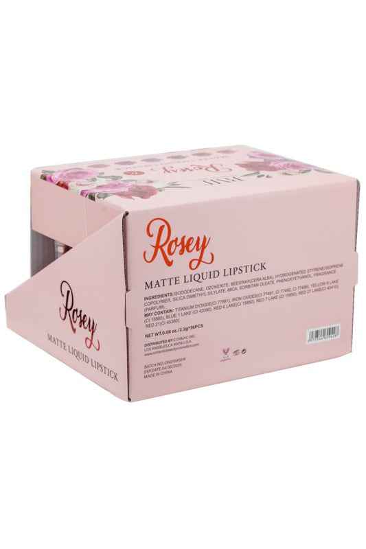 36 Pack Rosey Nude- Matte Liquid Lipsticks 14967815_3a213d68-f111-46ee-b099-21ff72259635