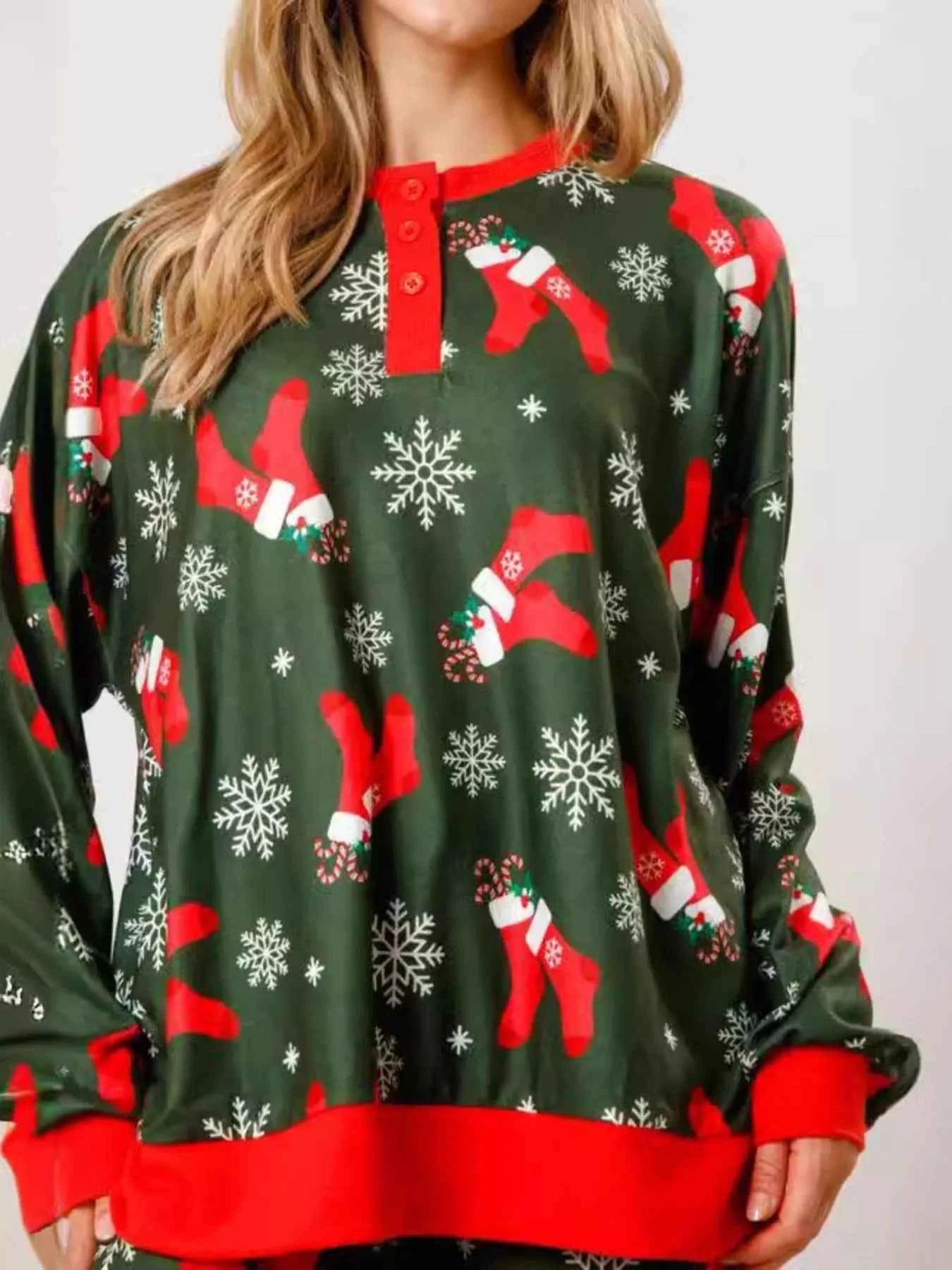 Christmas Long Sleeve Top and Pants Lounge Set 14db0918-7e34-4856-92a3-b043eb57c85e-Max-Origin