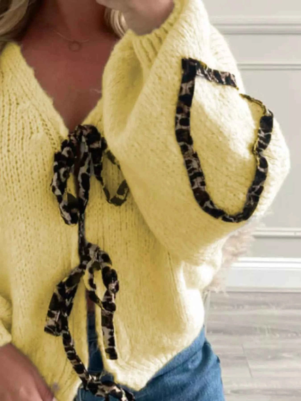 Tie Front Long Sleeve Sweater 151f64d2-9fbd-4623-bf57-9b5bd36edf8e-Max-Origin