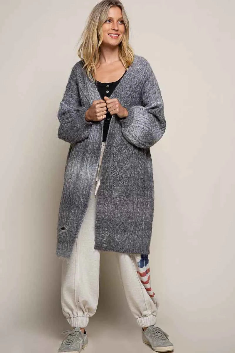 POL Distressed Cable-Knit Ombre Dying Cardigan 15b5df18-dfaa-4d0b-b35d-3049ad7f4b71-Max-Origin