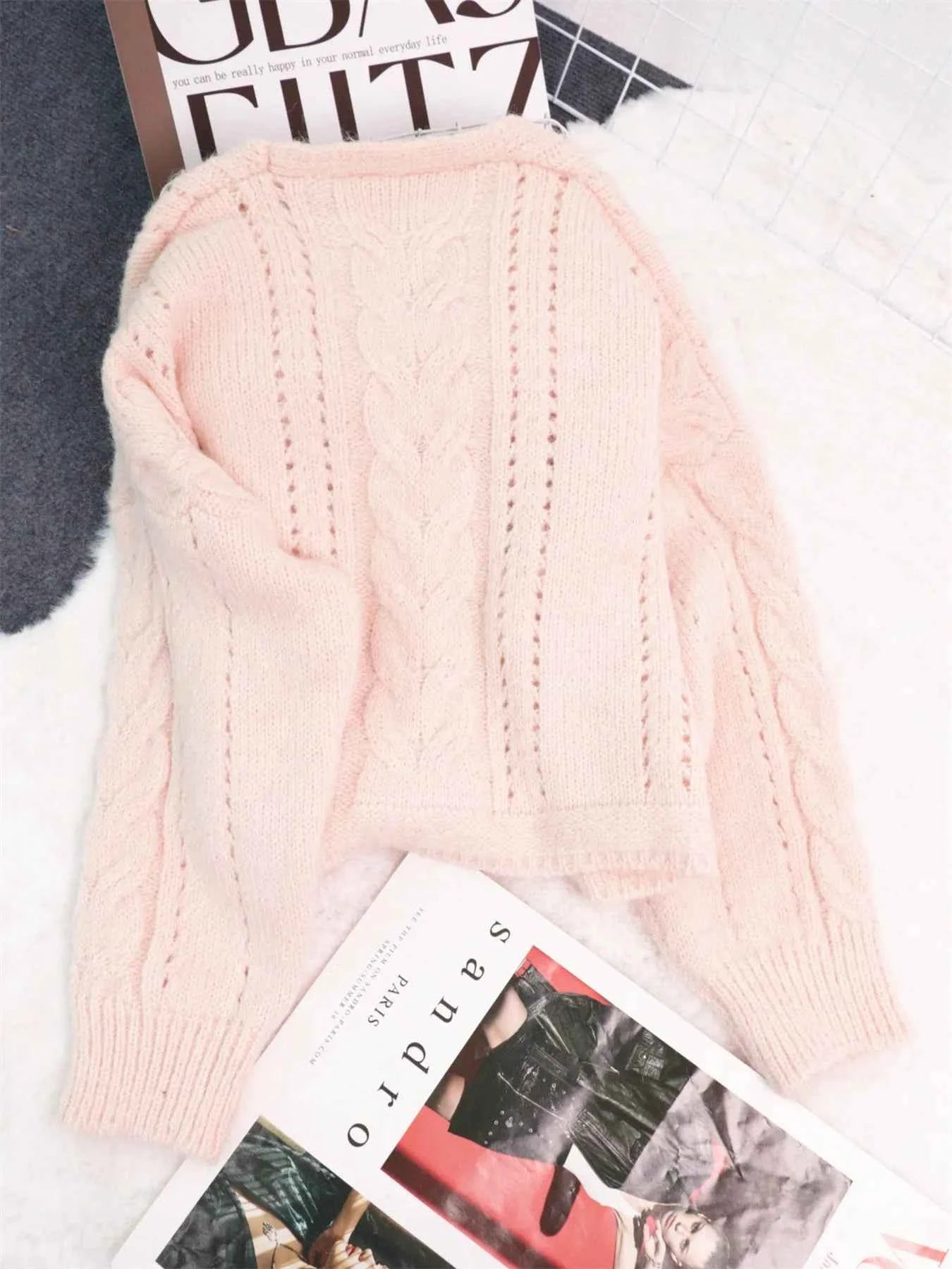 Cable Knit Button-Up Cardigan 161eb6fcd39a44afa5bf78aa528999ff-Max-Origin