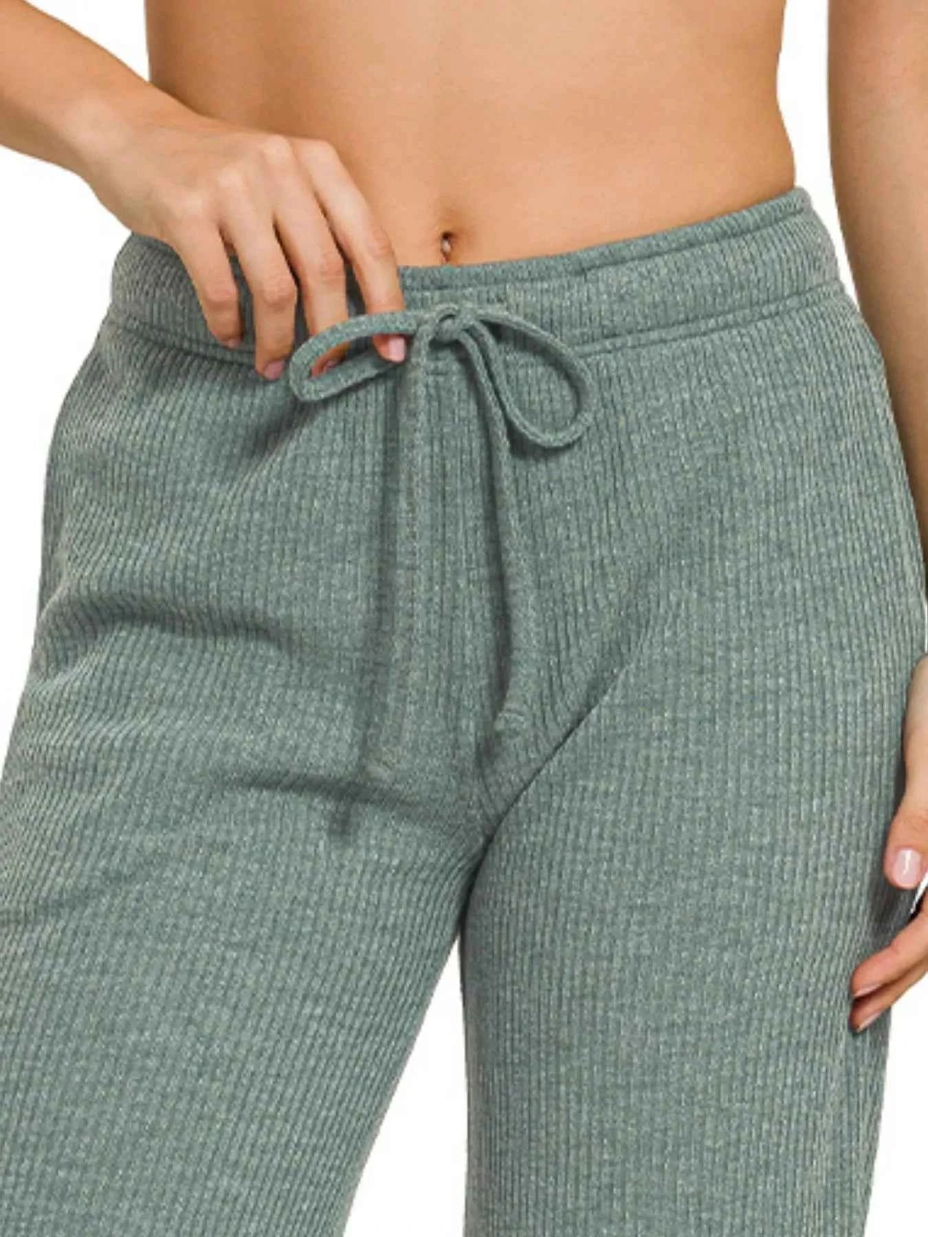 Zenana Ribbed Drawstring Lounge Pants 16718526-54e5-44d3-b521-a9037a56213a-Max-Origin
