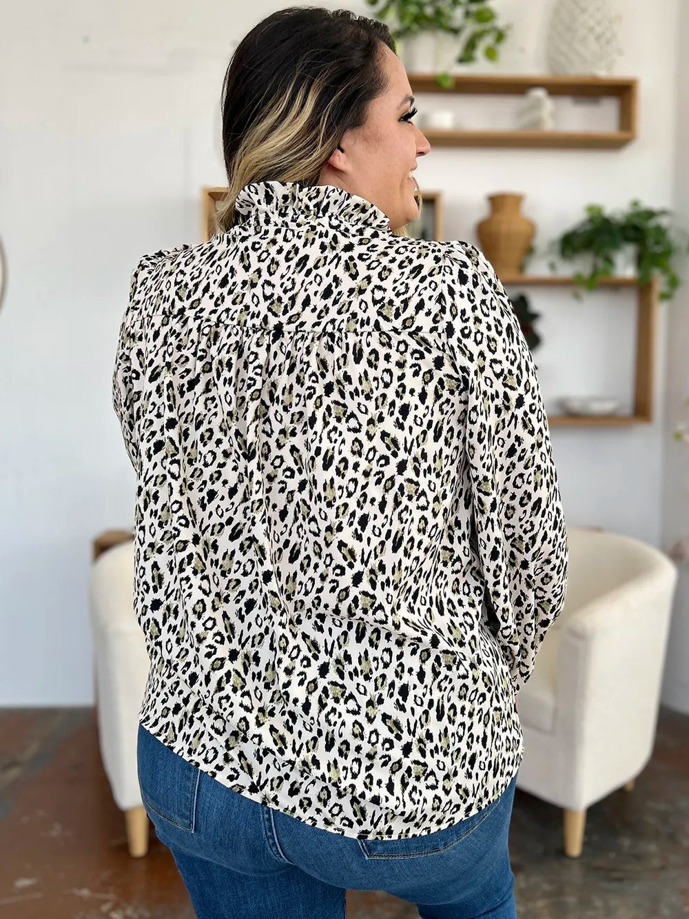 Double Take Full Size Leopard Long Sleeve Blouse 167f6cc2-e1f3-488e-9c74-695727bd7ddf-Max