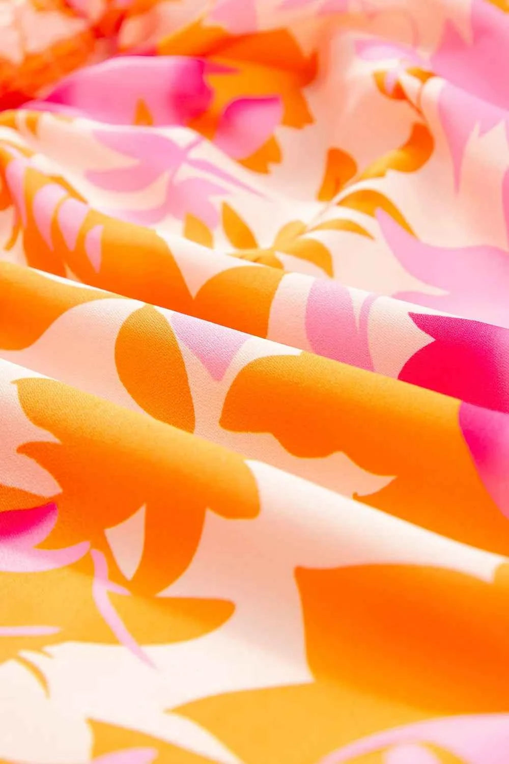 Frill Printed Long Sleeve Mini Dress 1683ac84-eafc-4938-8260-51bb91f39b37-Max