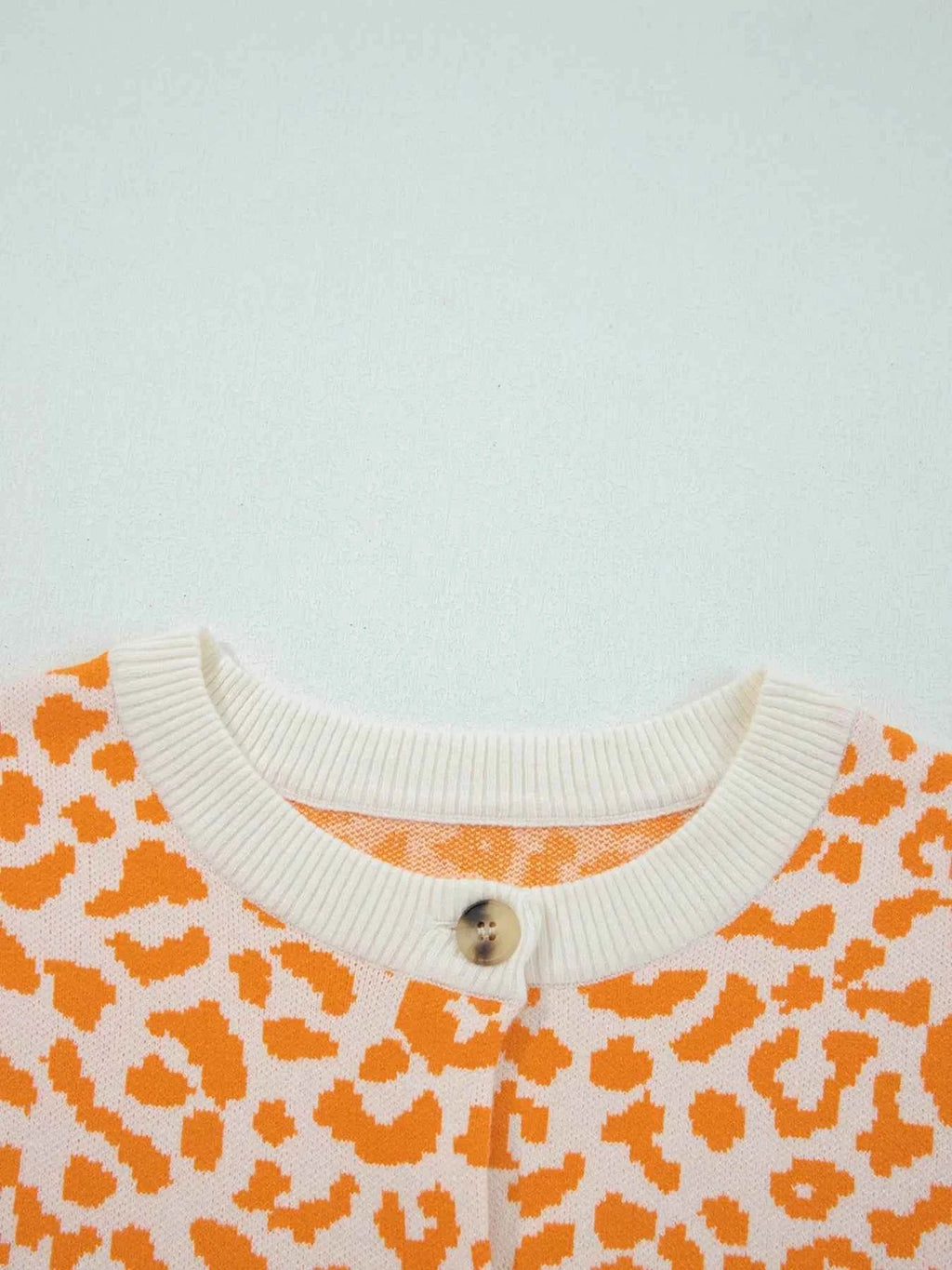 Leopard Drop Shoulder Chunky Knitted Cardigan 16c1db5a60834863816dc86e5a79374d-Max-Origin