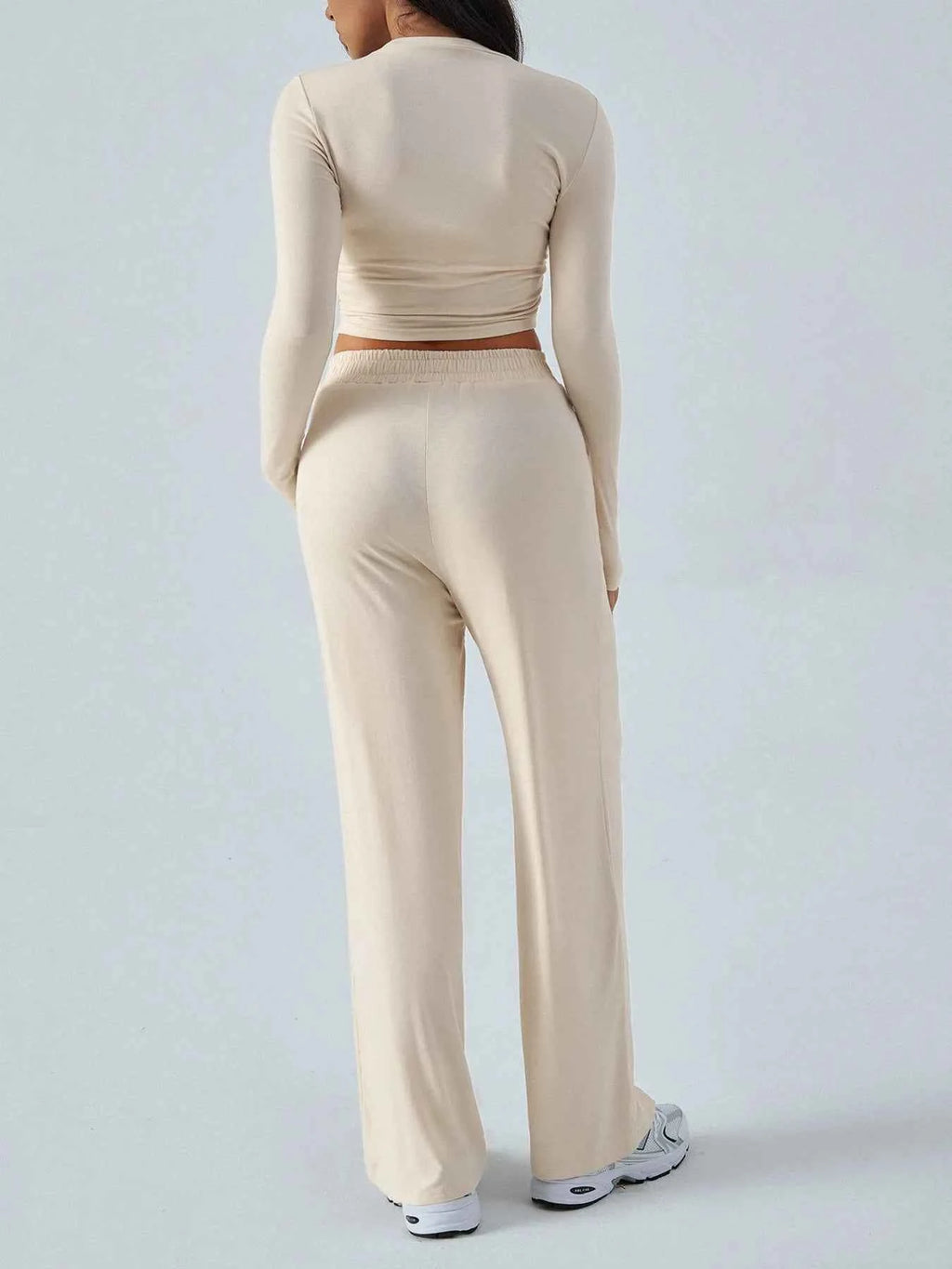 Round Neck Long Sleeve Top and Pants Set 16d33b31de934b2686fb883451d3368c-Max-Origin