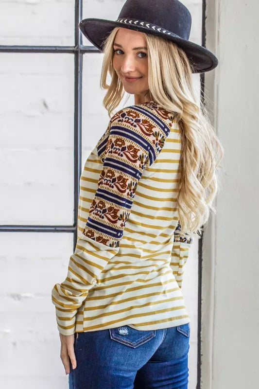 And The Why Stripe Ethnic Print Raglan Top 1755d09c15cc4c8698ca8035dd3a8499-Max-Origin