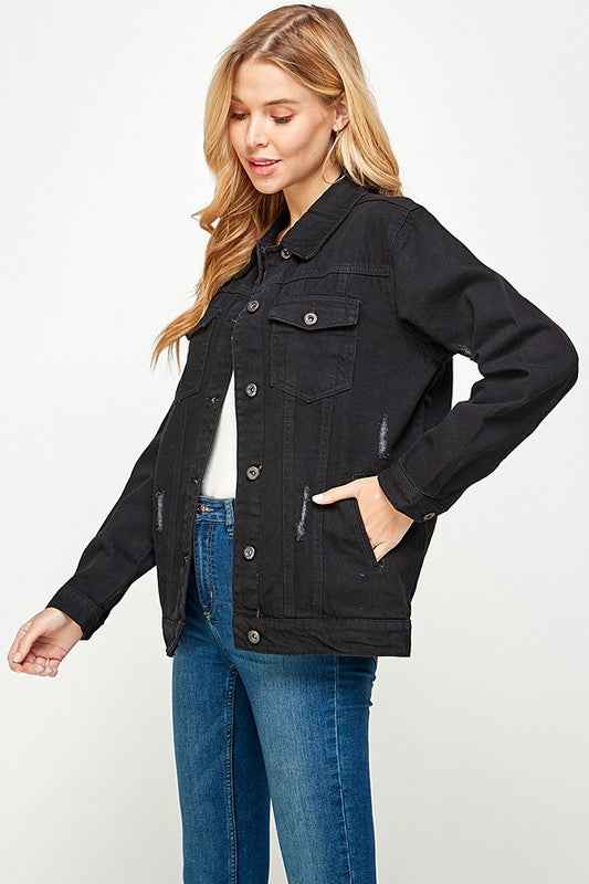 Women's Denim Jacket with Fleece Hoodies 18614728_8d67d9d5-980f-43a5-ad65-ad690ef98373