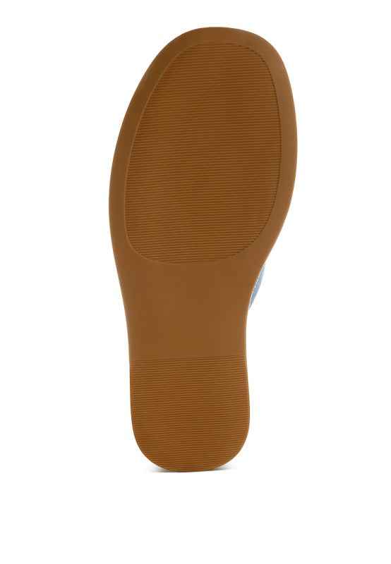 Karbi Denim Flatform Slip Ons 1881c6df-b692-405b-b27e-5db96265b7f5