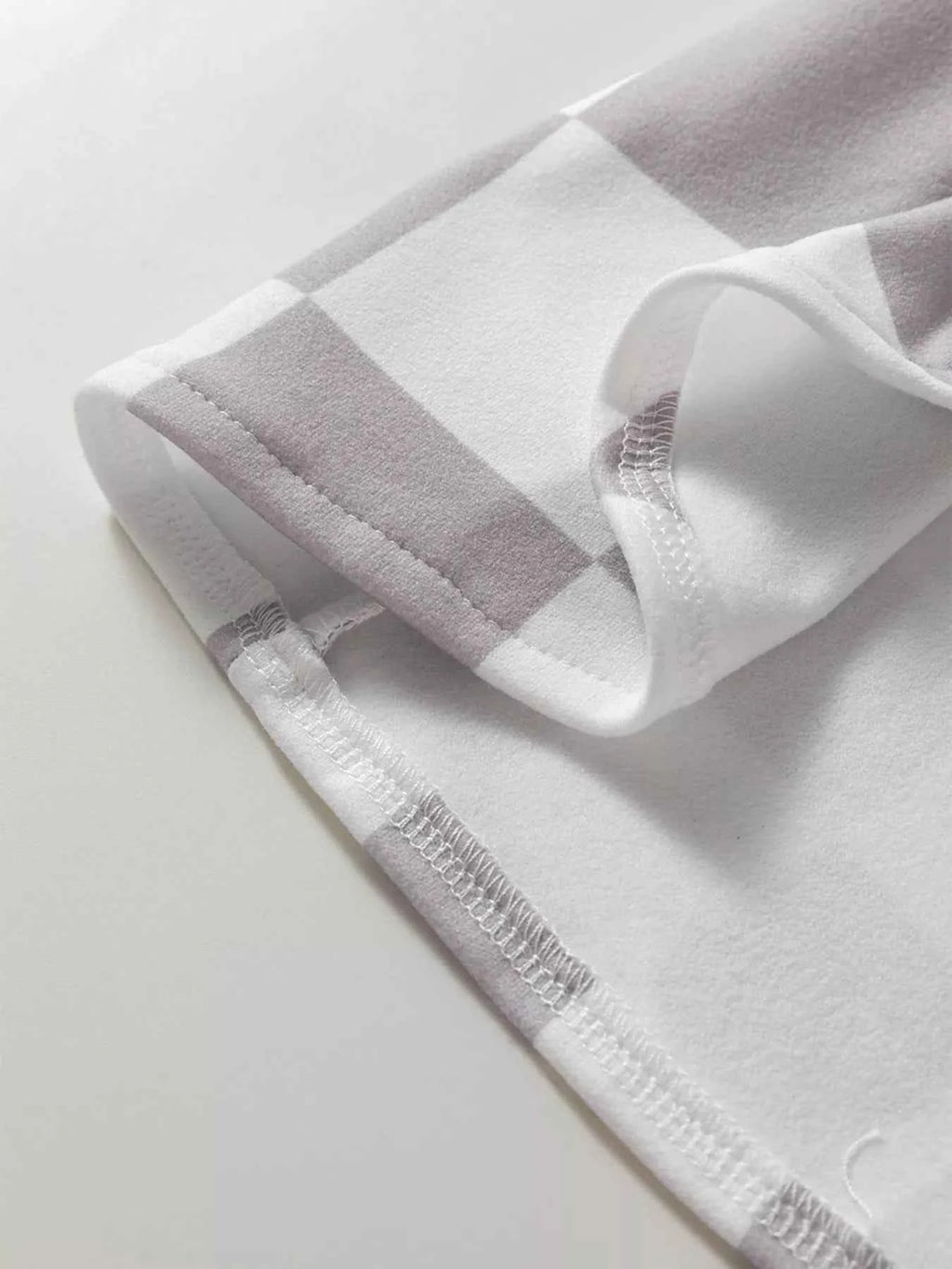 Checkerboard Flap Pocket Button Front Shacket 18fd10b5a8454f0e91e8966151c33cd8-Max-Origin