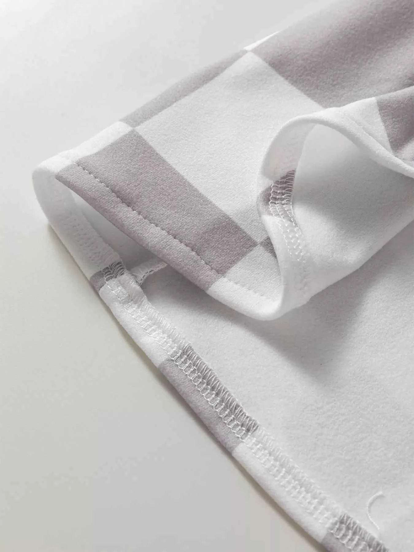 Checkerboard Flap Pocket Button Front Shacket 18fd10b5a8454f0e91e8966151c33cd8-Max-Origin