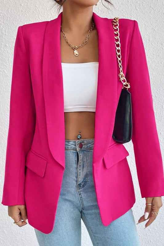 Open front blazer 19189483_15f2281a-d3b7-4d0a-8829-dca686a4c42a