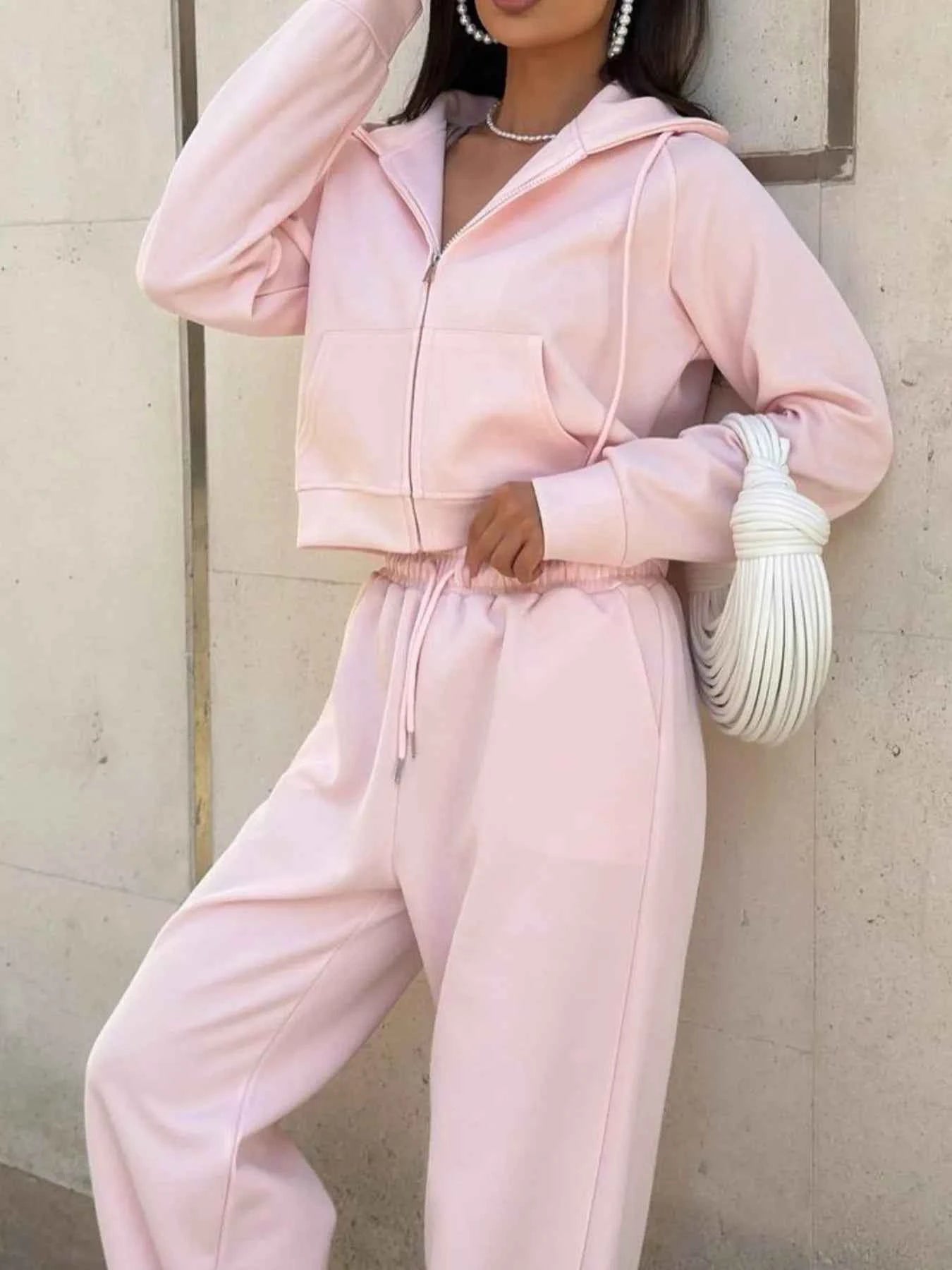 Zip Up Drawstring Hoodie and Pants Set 1aa6f2ca-25de-45e5-97a6-06065ed97b36-Max-Origin