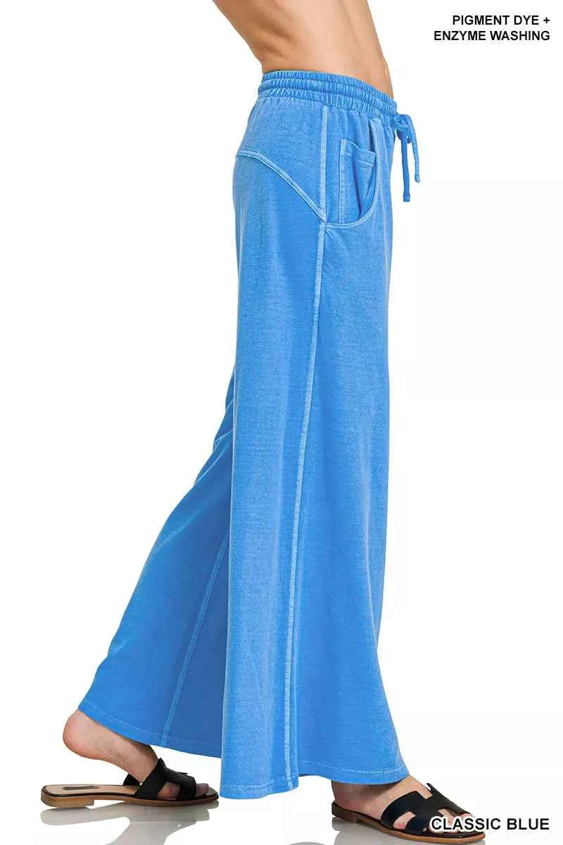 Zenana French Terry Pigment Dye & Enzyme Wash Pants 1ac1128c-26a0-47e8-9406-688af57f3016-Max-Origin