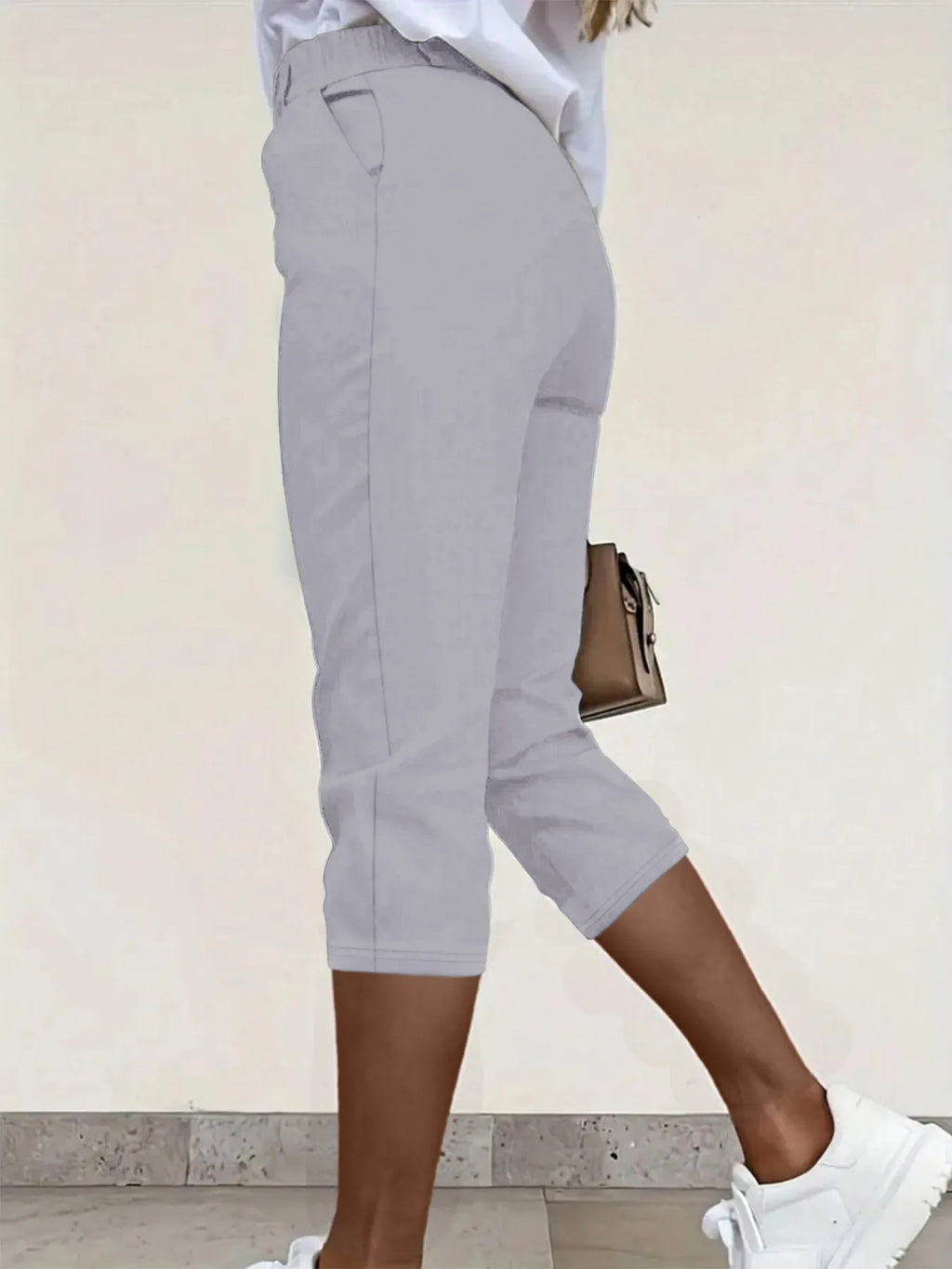 Pleated Detail Pants with Pockets 1af359be-77fd-406d-a21e-1b9f625a1d44-Max-Origin