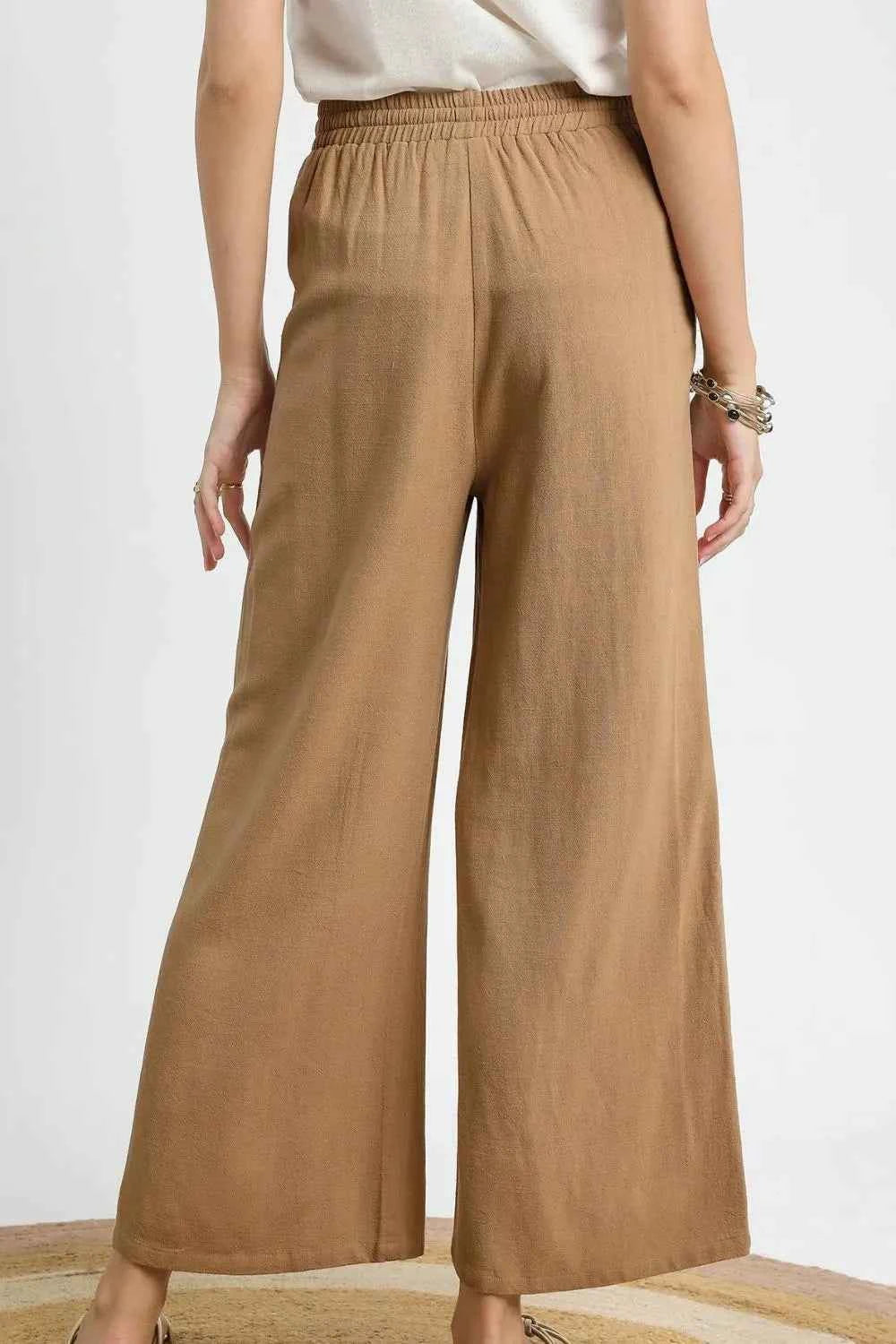Umgee Wide Leg Drawstring Pants 1b95b844-889f-4e63-8604-e4e3979a40b3-Max-Origin