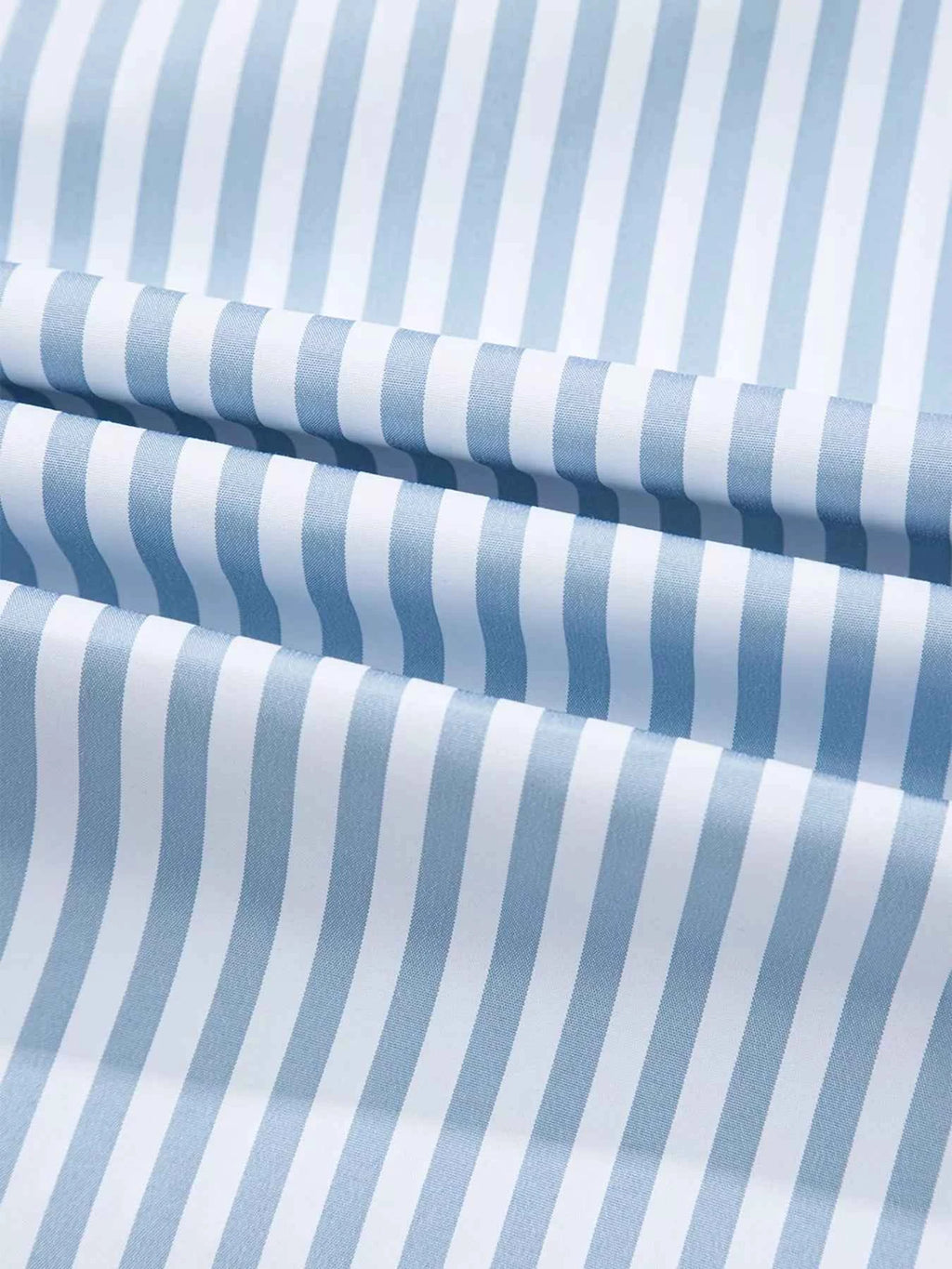 Stripe Shirred Detail Half Placket Collared Long Sleeve Shirt 1b99972071464999bf0fa568ec89b6c0-Max-Origin