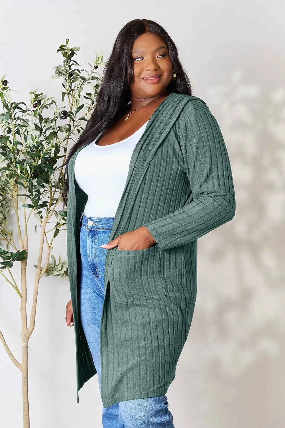 Basic Bae Full Size Hooded Sweater Cardigan 1ca56ccbc49b47f2ad0d4dc2316974e2-Max
