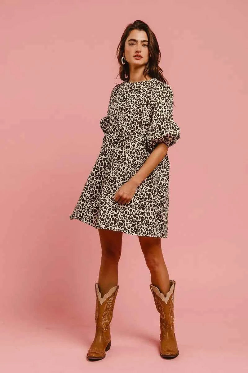BiBi Leopard Denim Dress With Back Contrast Tie Detail 1cdc59469b9742f6bfd09f49bb2d1b7a-Max-Origin