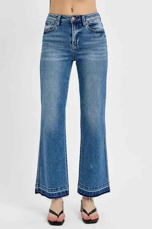 RISEN Full Size Raw Hem Ankle Bootcut Jeans Plus Size Medium 1d149bd0-842f-4fd3-af68-fd324efb849e-Max