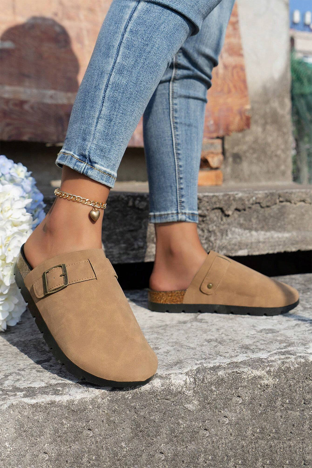 Light French Beige Slip On Platform Shoes 1d739bc99d62f735