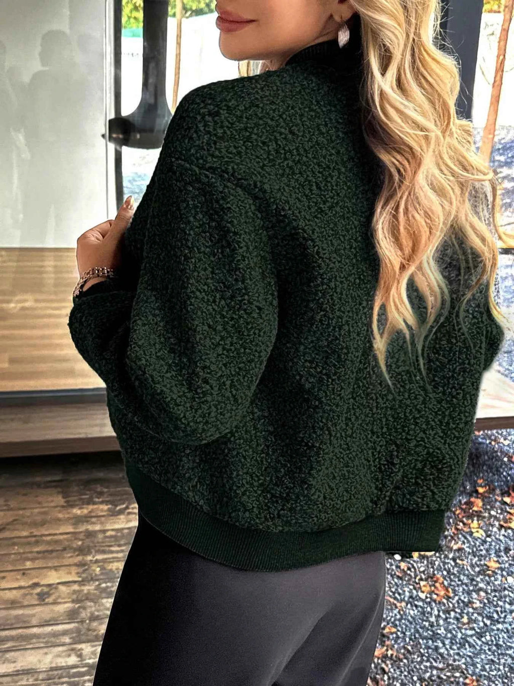 Snap Down Dropped Shoulder Jacket 1d95e255962646d3bdc58caab31fb0aa-Max-Origin