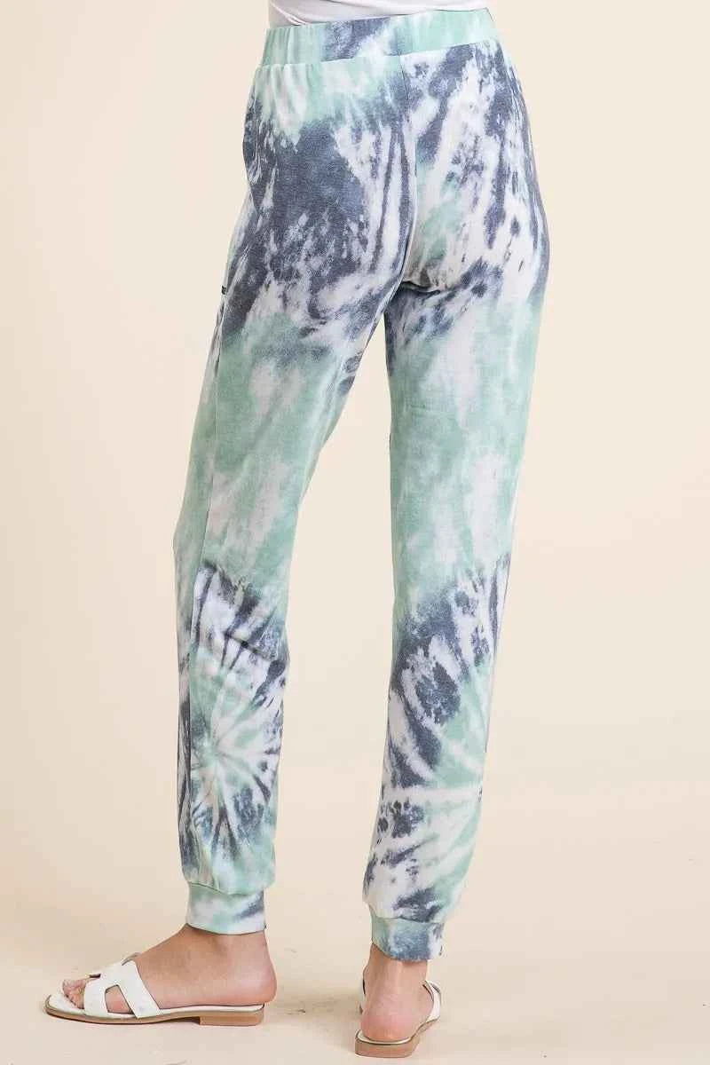 BiBi Tie Dye French Terry Casual Sweat Pants 1ea567b64de04d1797d4d2ba97f40deb-Max-Origin
