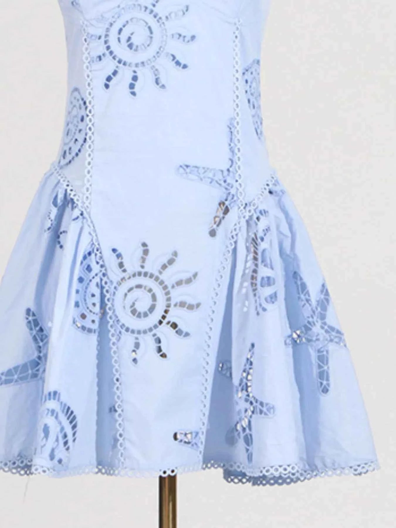 Hollow Out Adjustable Strap Mini Dress 1ec9b01e-3ba1-4c74-bed2-84d895baf84d-Max-Origin
