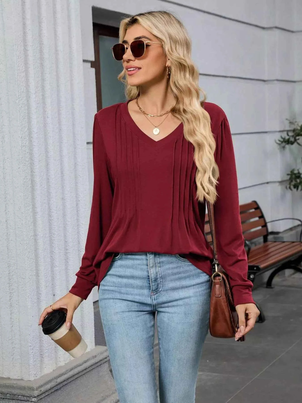 V-Neck Long Sleeve Relaxed Fit T-Shirt 215d2cf8088549dc9fb168ddd085504c-Max-Origin