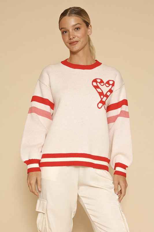 Candy cane knit sweater 21649920_77476f53-8ac8-49e1-8e71-5fb0fb1d990c