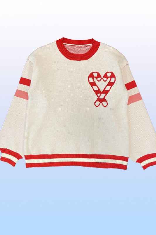 Candy cane knit sweater 21649920_c5e31a52-a02b-49cd-8c04-7334206d1c88