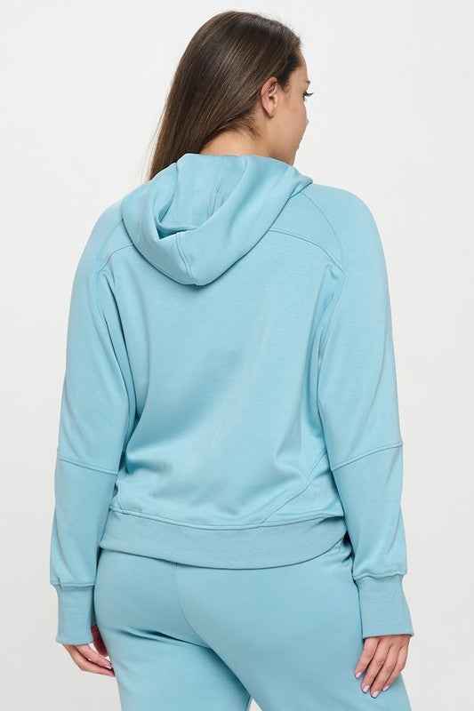UltraComfy Quarter-Zip Hoodie - XL only 21991265_355e1db6-dd0a-465b-bb4c-4a2ae4fdbbf5