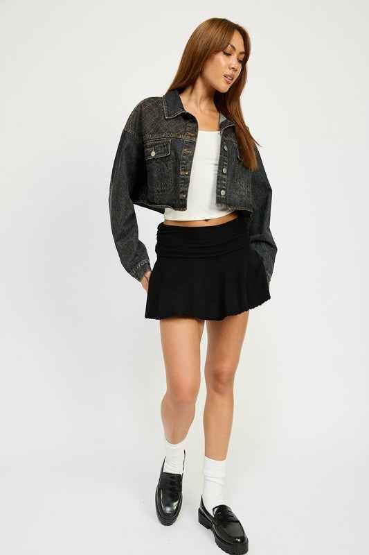 EMBROIDERED DENIM CROP JACKET 22072840_a04a38ff-1f96-4604-88be-170b21eaf93c