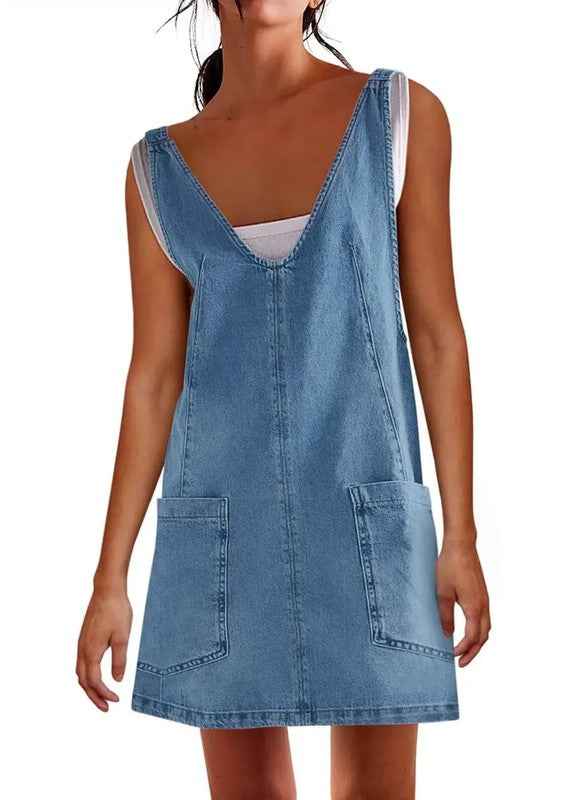 Denim scoop neck overall dress 22569797_bd26ee72-5067-4833-9942-daae5ae6ebe4