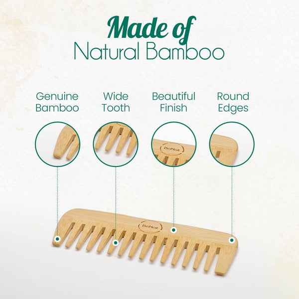 All-Natural Bamboo Hair Comb 22834e6b-b4a4-46d1-b09b-4955c11ea475