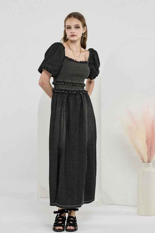 Plus Denim Off Shoulder Puff Slv Smocked Dress 22921259_b70cce91-f7cc-4f98-90d0-08729818751c